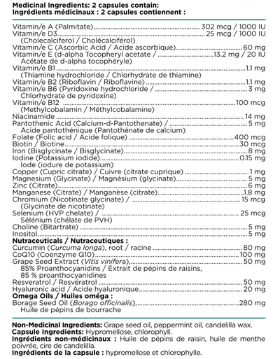 PLATINUM EasyMulti 60+ For Women (60 caps)