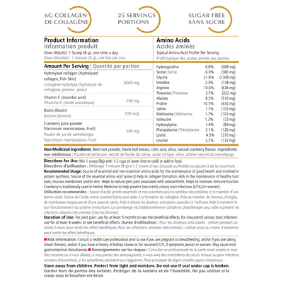 VITALITY GLOW Marine Collagen + Cranberry