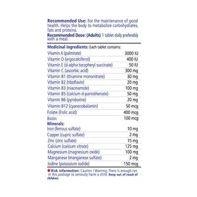 VITALITY Time Release Super Multi+
