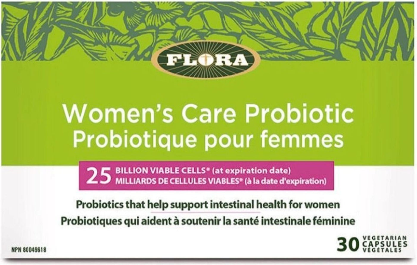 FLORA Womens Care Probiotic (Shelf Stable - 30 caps)