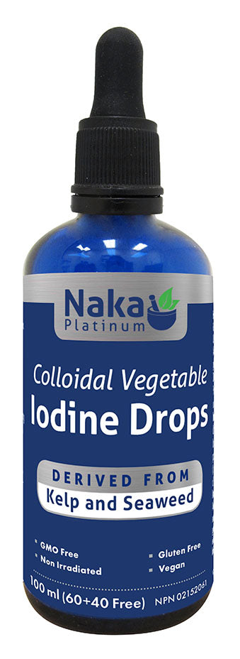 NAKA Platinum  Iodine Drops (100 ml)