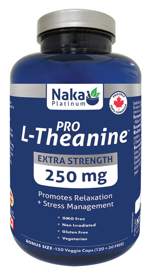 NAKA PLATINUM Pro L-Theanine (250 mg - 75 veg caps)