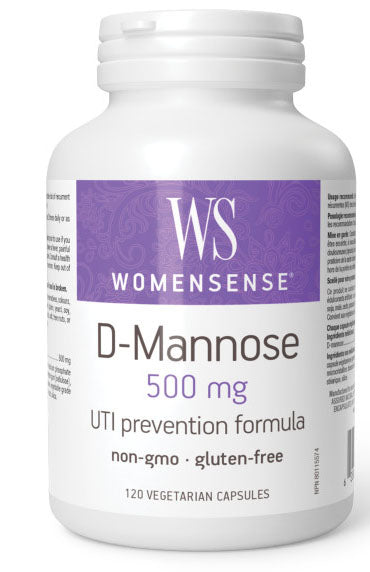 WOMENSENSE D-Mannose (500 mg - 120 veg caps)