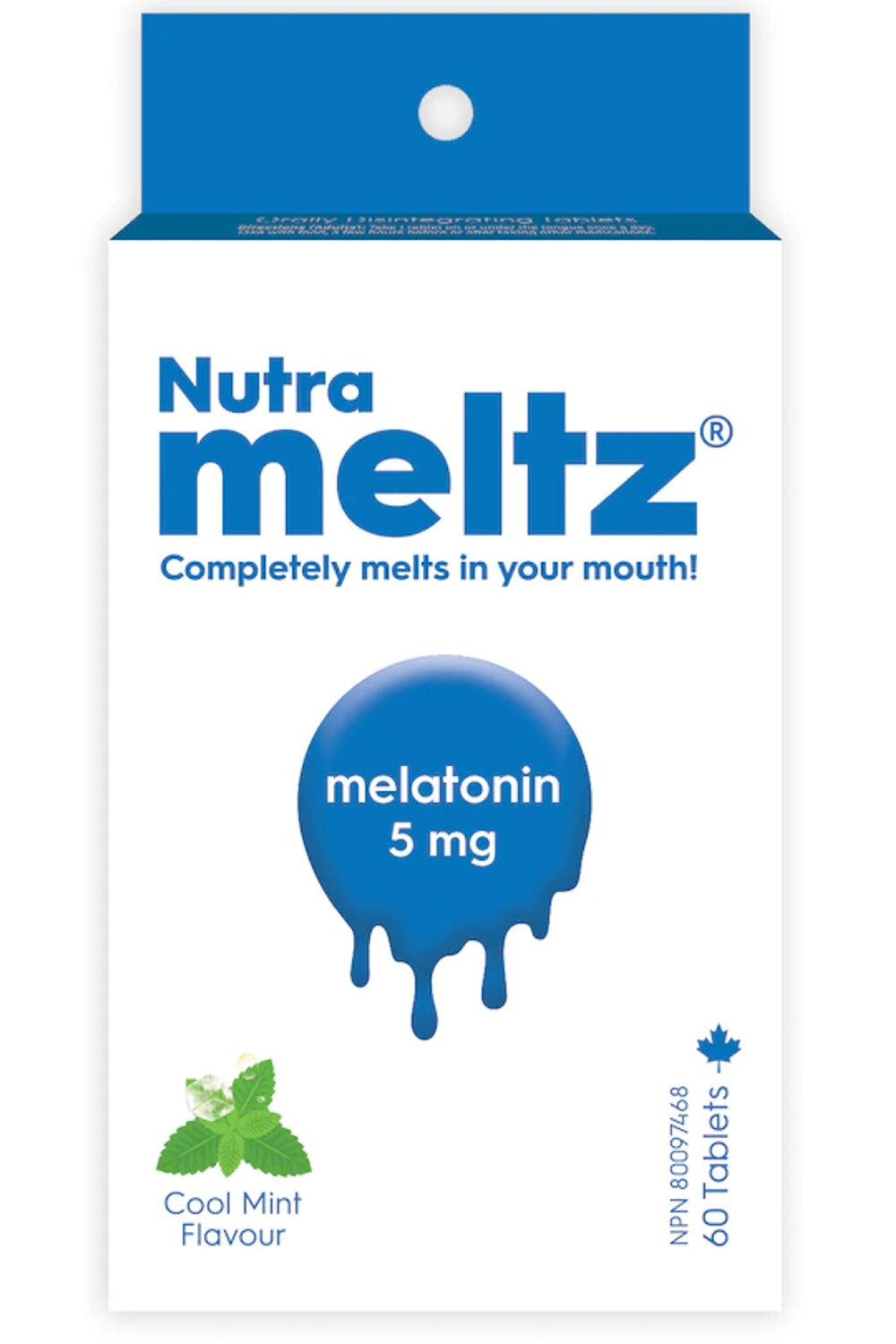 NUTRAMELTZ Melatonin (5 mg - 60 Melts)