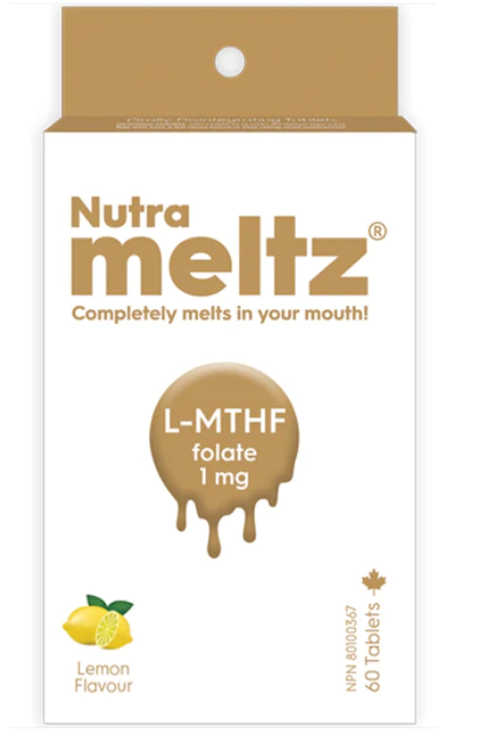 NUTRAMELTZ Folate L-MTHF (1 mg - 60 Melts)
