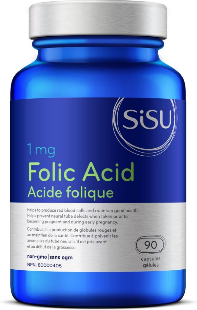 SISU Folic Acid (1 mg - 90 tabs)