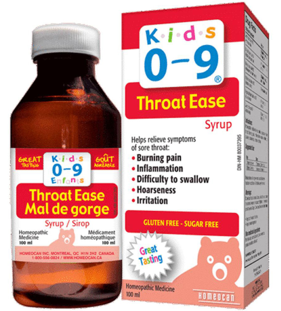 HOMEOCAN Kids 0-9 Throat Ease (100 ml)