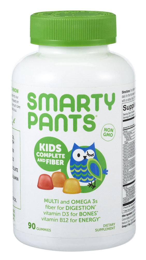 SMARTY PANTS Kids Formula + Fiber (90 Gummies)