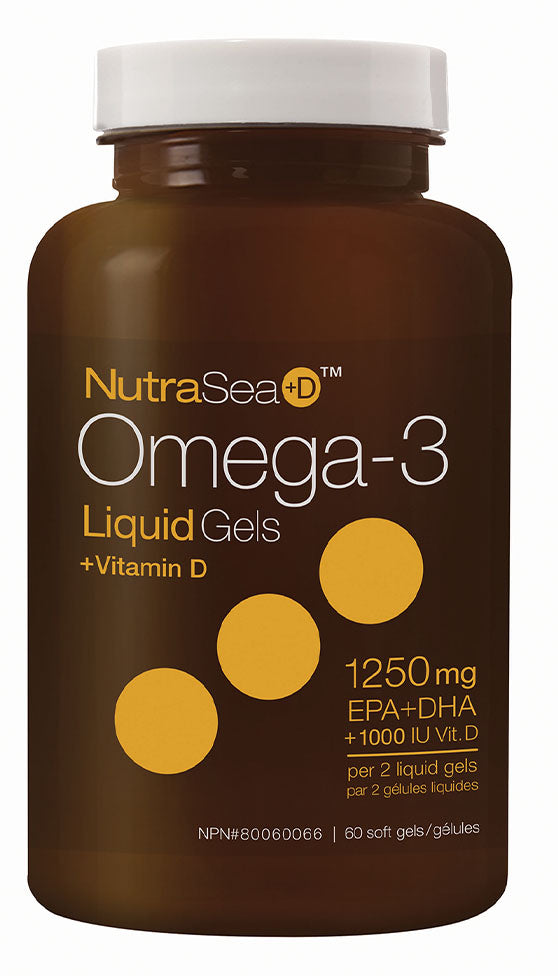 NUTRASEA +D Omega 3 (60 sgels)